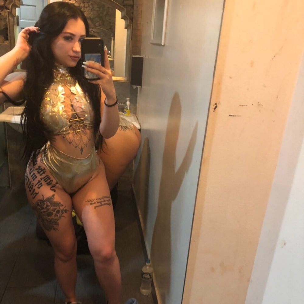 Gold Two piece outfit